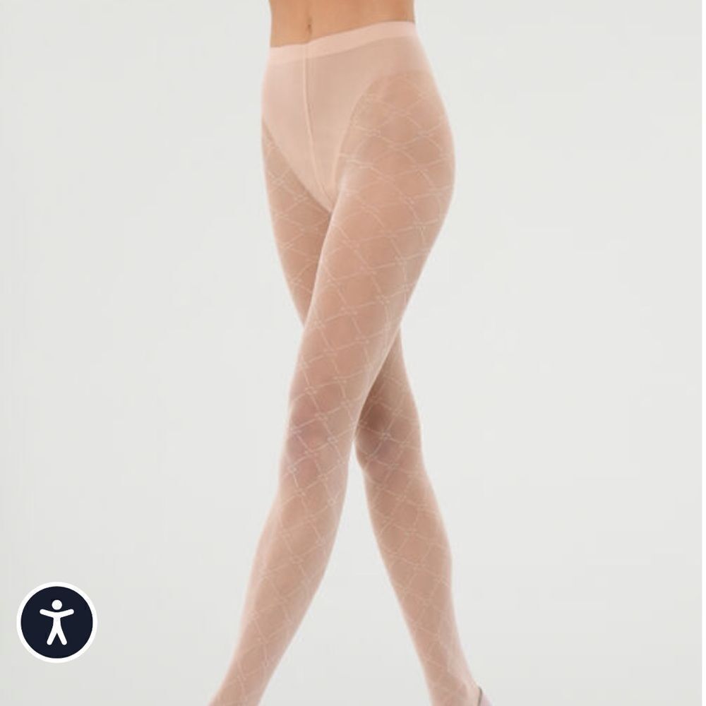 NWT Wolford AURORA LOVE TIGHTS size large